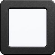 Faretto Ad Incasso Moderno Fueva 5 Acciaio Nero Led Integrato 5,5W 4000K