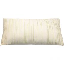 EGLO LIVING Kissen Chevery, elegantes Couch Zierkissen, Dekokissen aus besticktem Samt in Beige und Gold, Kissenbezug mit Inlett aus Polyester, edles
