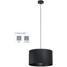 Eglo Maserlo 1 Lampadario A Sospensione, Nero