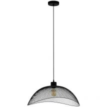Pompeya Dome Pendant Ceiling Light Black - Eglo