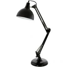 Eglo - Borgillio - 1 Light Adjustable Table Lamp Black, E27