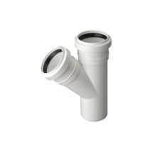 Certus - goûts Installation tee connecteur 50/32mm angle diamètre du tuyau 67deg joint