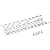 Égouttoir à vaisselle en acier inoxydable 85x21,5cm 91085 sauvic
