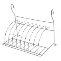 Egouttoir à vaisselle en métal chromé