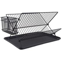 Evier Panier Égouttoir Pliable – Métal Filaire – 36,5 x 23,5 x 29,5 cm – PT LIVING