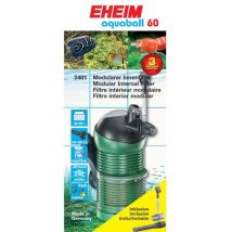 Eheim Innenfilter Aquaball 60 – Pumpenleistung 150-480 l/h – Förderhöhe 37 cm – Maße 16 x 9,6 cm