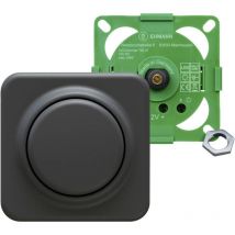 5230x0700 Dimmer rotativo Nero - Ehmann
