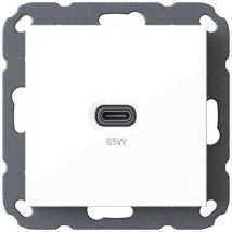 Ehmann - 6560x0000 Presa di ricarica usb Bianco