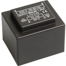 PT301801 Printtransformator 1 x 230 v 1 x 18 v/ac 1.80 va 100 mA - Gerth