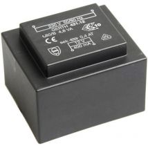 Gerth PT422402 Printtransformator 1 x 230 V 2 x 12 V/AC 4.80 VA 200 mA