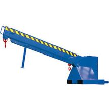 Braccio della gru telescopico e regolabile Eichinger – Portata 950-5000 kg – Lunghezza 740-3735 mm – Materiale acciaio – Colore blu genziana RAL 5010