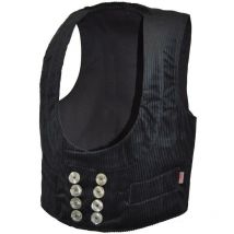 Cord Zunftweste schwarz mit Schlagkragen 44 - Eiko