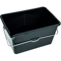 Eimer Farbe Schwarz Av/griff 8l