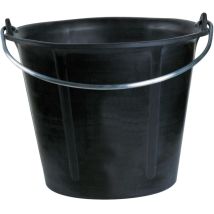 Eimer 12l Prochok Schwarz Henkel 6,3mm Mondelin - 341140