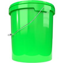 1x Eimerset für Lebensmittel- und Chemieindustrie, 15,9 Liter Fassungsvermögen, grün