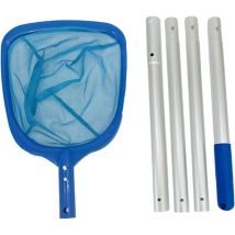 Ein neues drei-b-b-schwimmnetz mit aluminiumgriffe und dicke netze dient zum reinigen Von schaufeln und splitter sowie dünnen wichtelstühlen