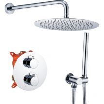 Einbau-duschsystem Mit Thermostat, Flächenbündiges Duschset, Einbau-duschset Mit Verbrühungsschutz Und Handbrause