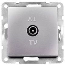 GSC Einbau-TV-Grundfarbe Iota Silber – Polycarbonat – TV-Halterung – 50kg