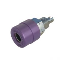 Sks Hirschmann - bil 20 vi Laborbuchse Buchse, Einbau vertikal Stift-Ø: 4 mm Violett 1 St.