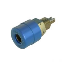Bil 20 Au Laborbuchse Buchse, Einbau vertikal Stift-Ø: 4 mm Blau 1 St. - Sks Hirschmann