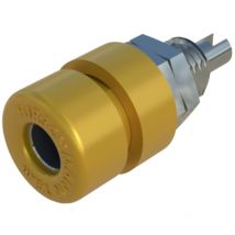 Sks Hirschmann - Bil 30 Laborbuchse Buchse, Einbau Vertikal Stift-ø: 4 Mm Gelb 1 St.