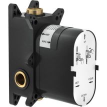 Unterputz-Brausegarnitur mit Umsteller D35 Nobili WE81100