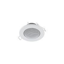 Einbaulautsprecher Wand & Decke, 8cm, Led-strahler Optik, Weiß