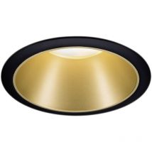 Paulmann 93403 Cole Coin Einbauleuchte led 6 w Schwarz, Gold
