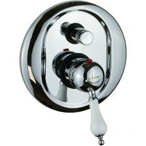 Einbaumischer für Bad-Dusche mit zwei Auslässen Nice Funny 60007CB Chrom