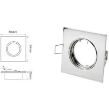 Ll-osk-cr-242960: Led Line Quadratische Leuchte, Beweglich, Chrom, Guss
