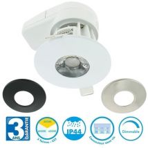 Einbauspot Rund 85 Mm Led 8 W 600 Lm Geeker Arlux 3 Ausführungen Einstellbare Farbtemperatur 3 Stufen