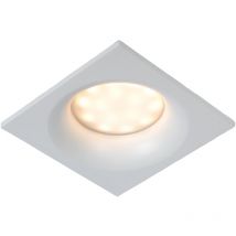 Ziva - Einbaustrahler Badezimmer - 1xGU10 - IP44 - Weiß - Lucide