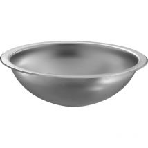 Delabie - Einbauwaschbecken - Rund - 37,5 Cm - Hochglanzpolierter Edelstahl - Hemi
