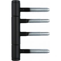 Einbohrband 3-tlg. Typ 335 ø 15 mm, Stahl schwarz matt ral 9005