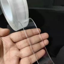 Eine Rolle Nanoband, super verschleißfestes doppelseitiges Klebeband, 20 mm breit x 3 Meter lang, wasserdichtes, spurloses und