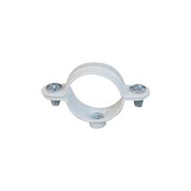Einfache Schelle weiß Ing Fixations Rohrbefestigung - ø 40 mm - Schachtel mit 50 Stück - A141600