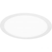 Easy circular downlight redondo con luz led blanco cálido 3000K Ø300 en color blanco