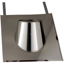 Poujoulat - Einfassung Mit Kragen 15 Bis 30° Edelstahl Sia 30° 180-230 31999041