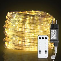 Einfeben - 30 Mètres led Tube Lumière lumineux, led Tubes lumineux Extérieur et Intérieure pour Jardin, Noël, Mariage, Fête,Salle de Séjour, led