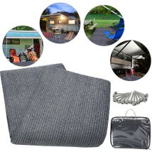 Einfeben - 3 x 5 m Tapis de tente camping Tapis de sol pour caravane Tapis d'auvent de Camping
