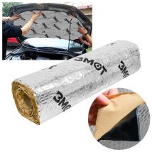 Einfeben - 50x400cm tapis d'isolation voiture véhicule isolation compartiment moteur 2qm isolation porte de voiture 2m²