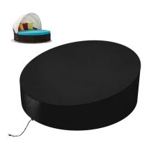 Einfeben - swanew Bâche de protection Kingsleeve pour salon de jardin en résistante aux uv et aux déchirures Sonneninsel rund 230cm