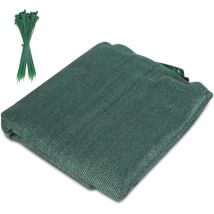 Einfeben - Brise vue renforcé 1 x 20 m Brise vue Pour Balcon hdpe barrière maille pare brise Vert