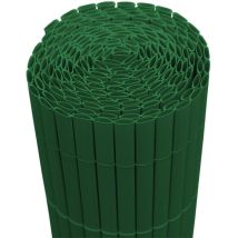Canisse en pvc, Paravent de Jardin, Piscines, Palissade en pvc Résistant aux uv Vert 120 x 500cm - Einfeben