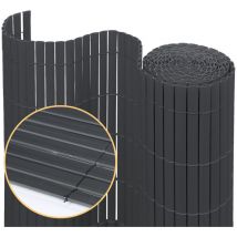 EINFEBEN Canisse PVC double face,PVC Brise Vue pour Jardin, Balcon et Terrasse, Résistant, Intimité, avec Surface Texturée, 140 x 400 cm