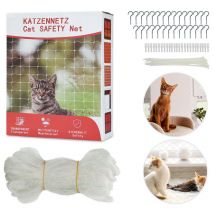 EINFEBEN Filet de Protection pour Chat Filet pour chats Grille Filets de sécurité Filet de protection pour chats Filet pour oiseaux Filet de balcon