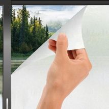Film de fenêtre Film de confidentialité opaque auto-adhésif pour fenêtre Film de fenêtre Film de verre uv Givré 60x200cm - Einfeben