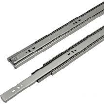 Swanew Glissières de tiroirs Coulisses pour charges lourdes softclose Coulisses à sortie totale 45mm 350mm 10X