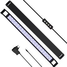 Led Lampe Éclairage pour Poisson Plantes, Lumière Blanc Rouge Bleu de Rampe Aquarium, Economiser energie,25W,90-95cm - Einfeben