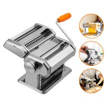 Einfeben - Machine à Pâtes Manuelles en Acier Inoxydable pour Faire Tagliatelle Spaghettis Lasagnes Ravioles 7 échelles